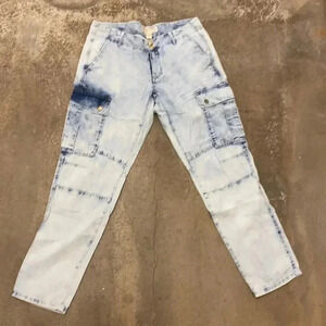 Michael kors cargo chambray pants